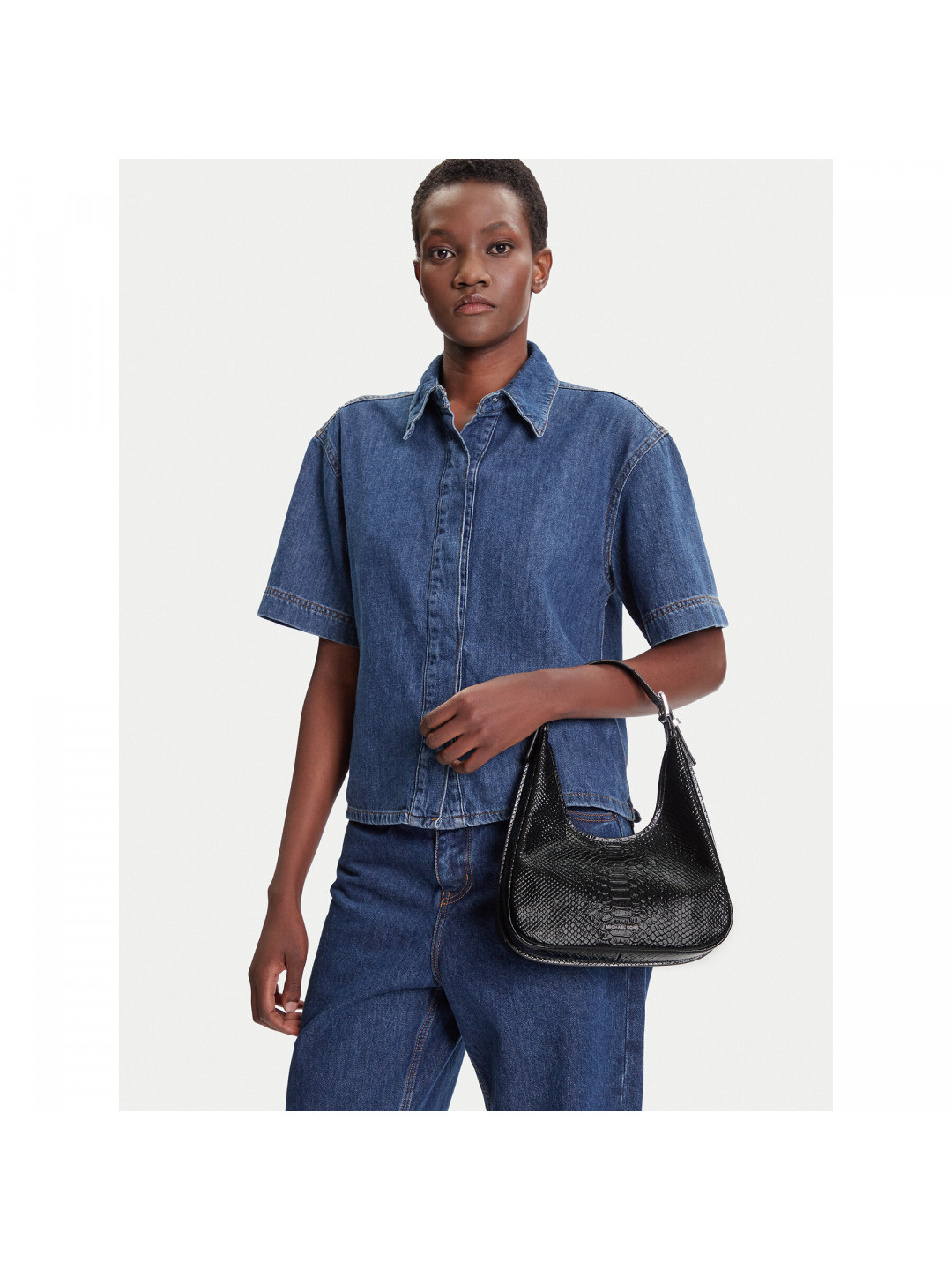 Kabelka MICHAEL Michael Kors Nolita 30T5SY5H1E Černá
